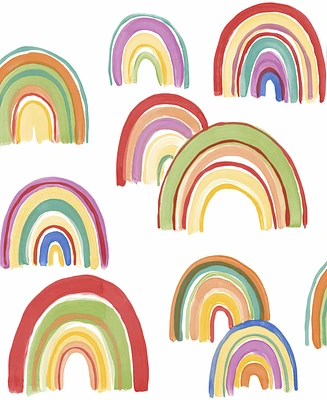 Transform Rainbow Peel and Stick Wallpaper