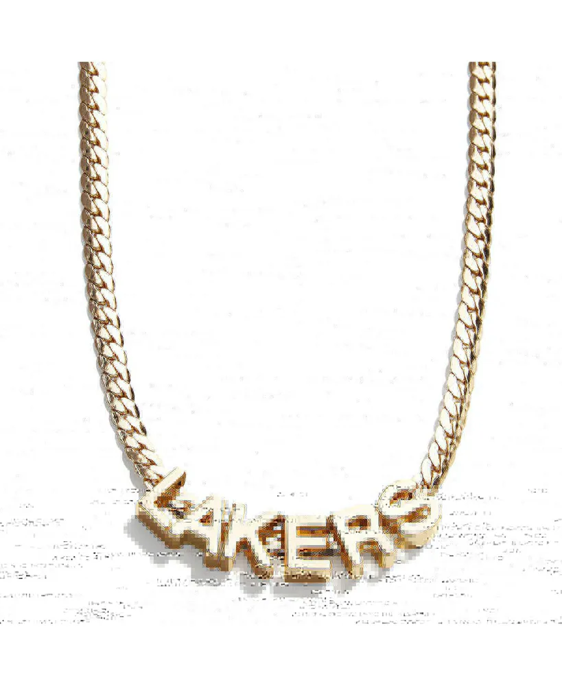 Women's Baublebar Los Angeles Lakers Team Chain Necklace - Gold