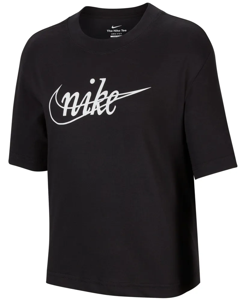 Nike Girls Dri-fit Logo T-shirt