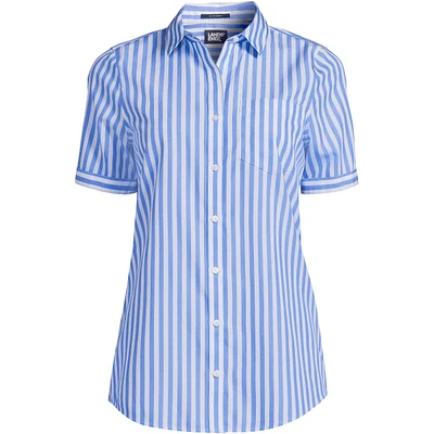 Lands' End Petite Wrinkle Free No Iron Shirt