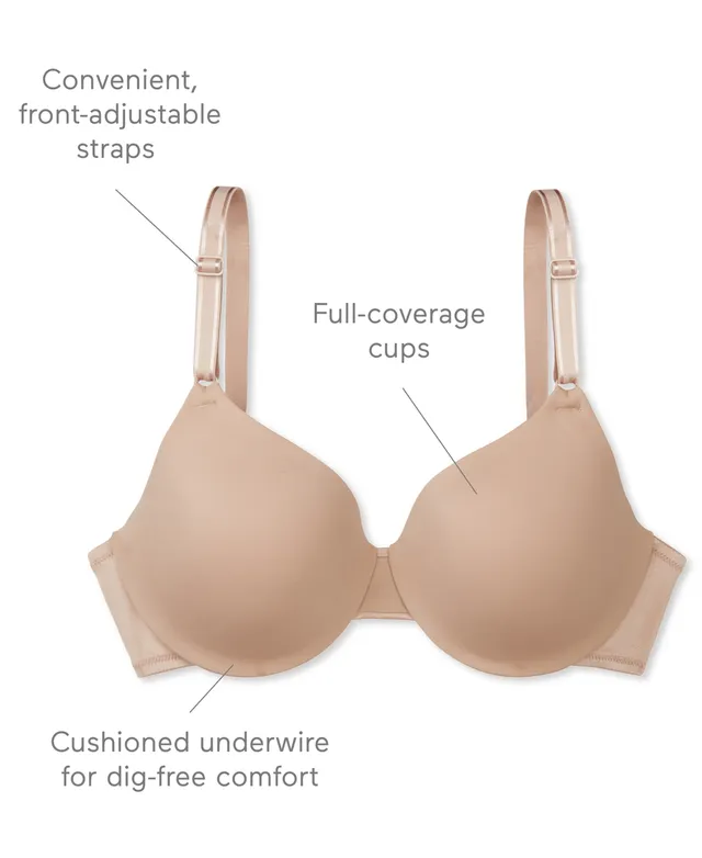 Warners® No Side Effects® Underarm-Smoothing Comfort Wireless Lightly Lined  T-Shirt Bra 1056