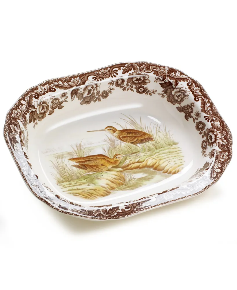 Spode Woodland Snipe Large Serving Bowl