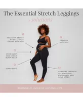 Women's Essential Stretch Secret Fit Over the Belly Maternity Leggings - Motherhood