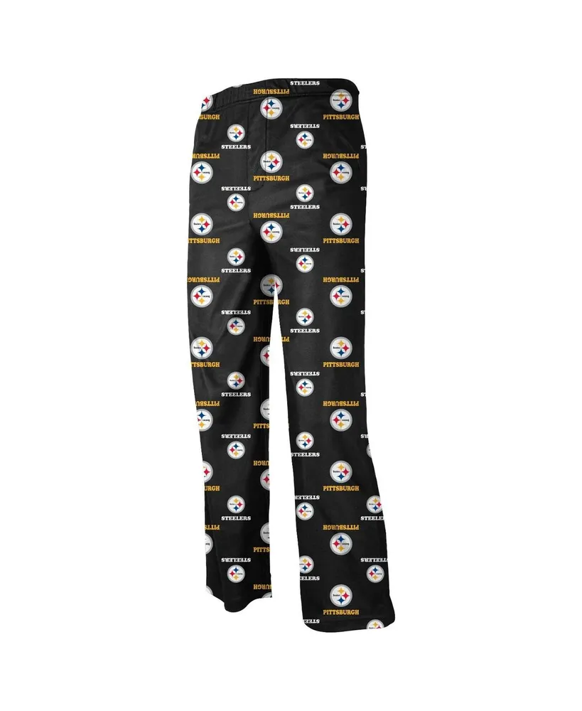 Baltimore Ravens Preschool Allover Logo Flannel Pajama Pants - Purple