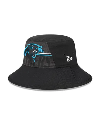 Men's New Era Black Carolina Panthers 2023 Nfl Training Camp Stretch Bucket Hat