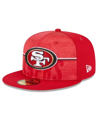 Men's San Francisco 49ers New Era Scarlet 2022 NFC West Division Champions  9FORTY Adjustable Hat