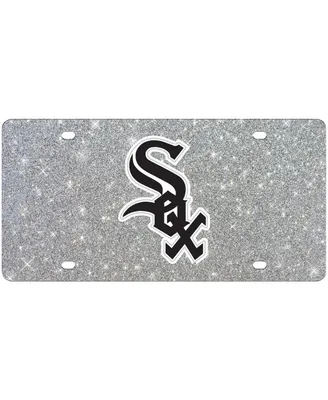 Wincraft Chicago White Sox Acrylic Glitter License Plate