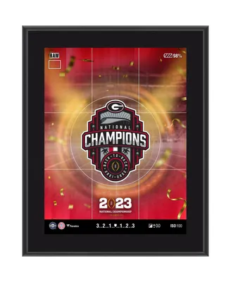 Fanatics Authentic Georgia Bulldogs College Football Playoff 2022 National Champions 10'' x 13'' Sublimated Plaque