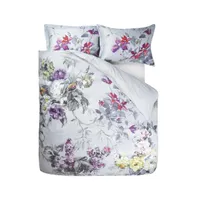 Designers Guild Caprifoglio Argento King Duvet Cover