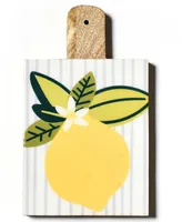 Coton Colors Lemon Wood Small Rectangle Board 10''