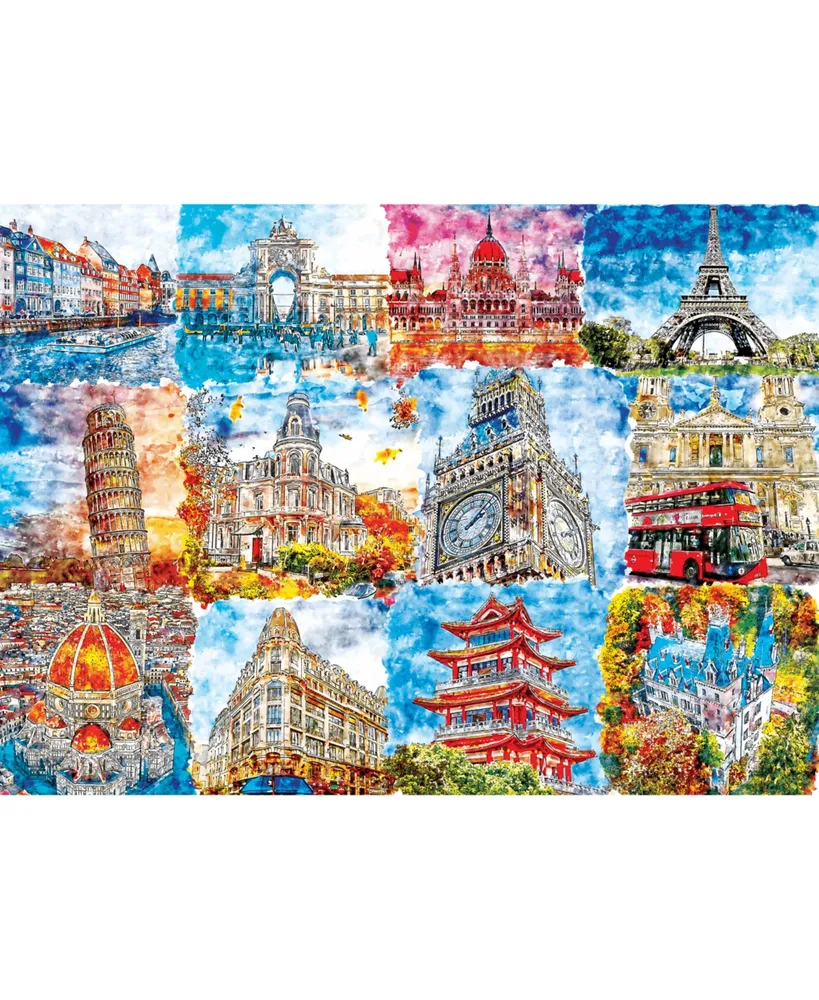 Colorful Wonders 500 Piece Puzzles