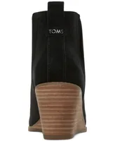 Toms Women's Clare Slip On Wedge Booties