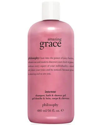 philosophy Amazing Grace Intense Shampoo, Bath & Shower Gel, 16 oz.