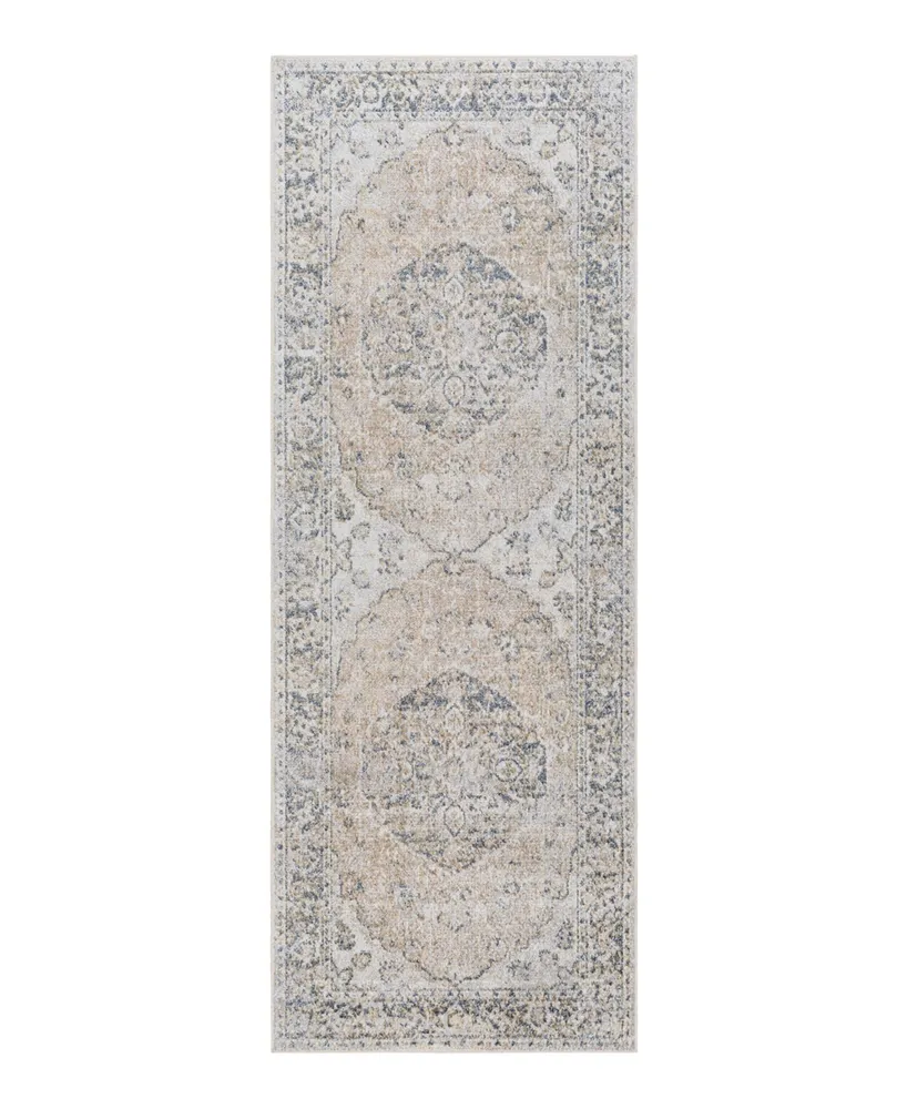 Livabliss Lillian Machine Washable LLL2309 2'7" x 7'3" Runner Area Rug