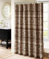 Madison Park Bellagio Jacquard Shower Curtain, 72" x 72"