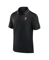 Men's Fanatics Signature Black San Francisco Giants Pique Polo Shirt