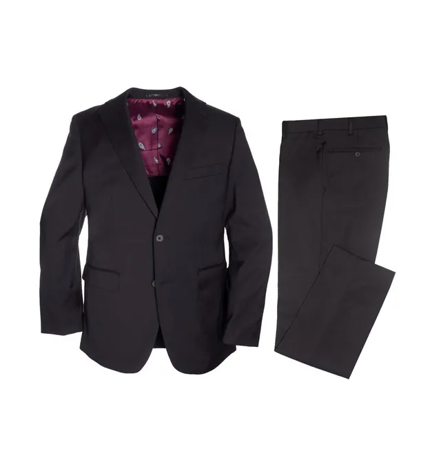 Calvin Klein Big Boys Modern Fit Gab Suit Jacket and Dress Pants