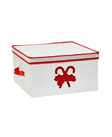 Holiday Box, Large Red Candy Cane