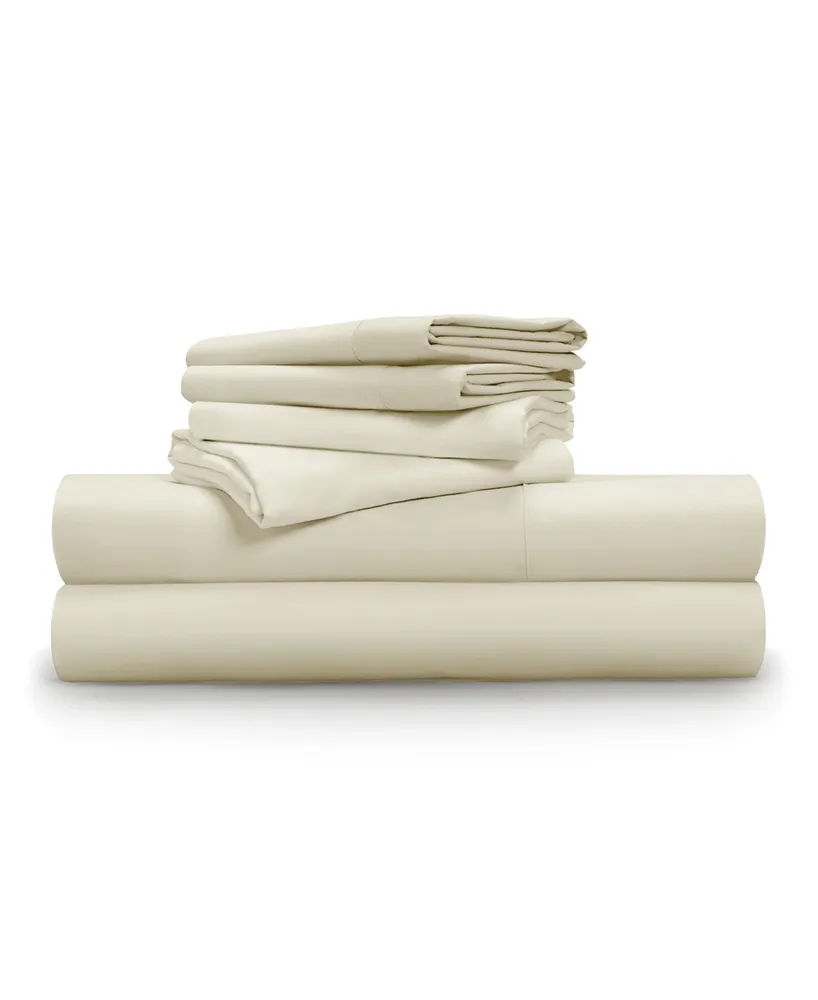 Luxe Soft Smooth Lyocell 6-Piece Sheet Set