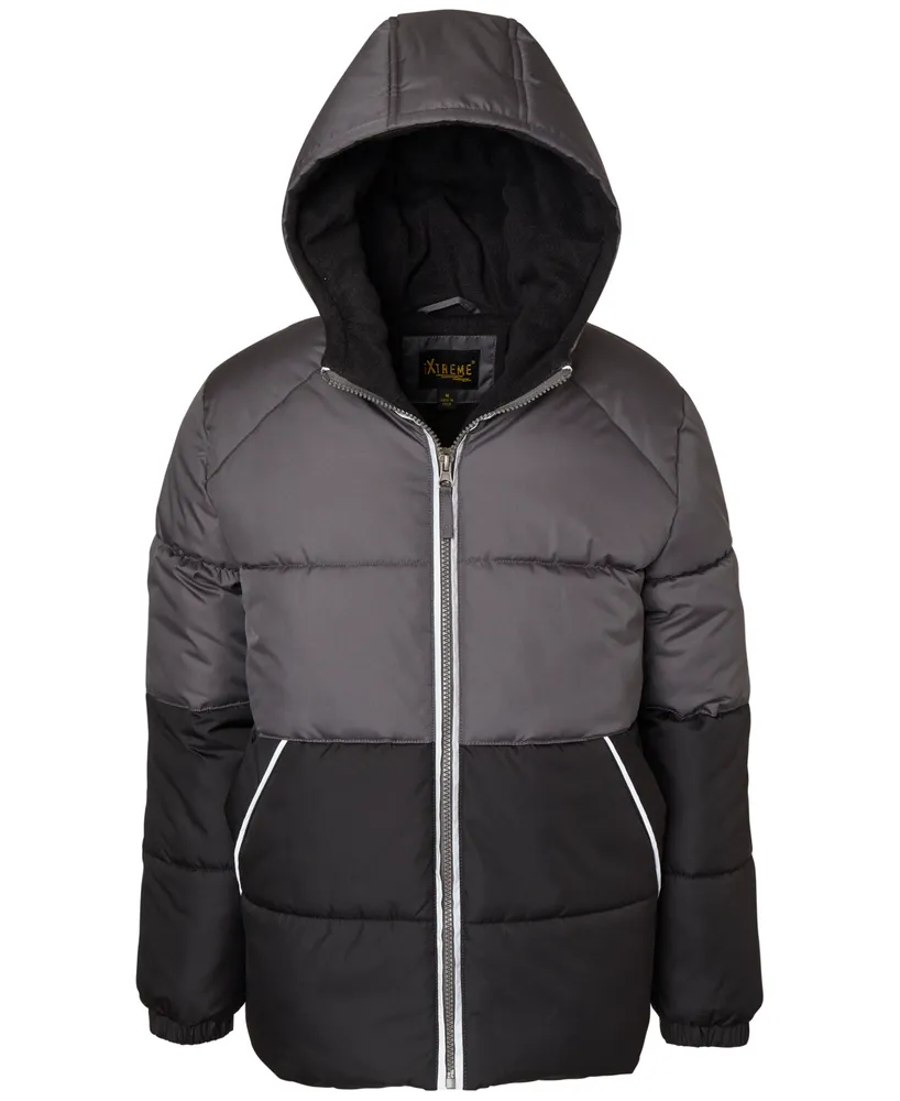 iXtreme Big Boys Oxford Hooded Puffer Jacket