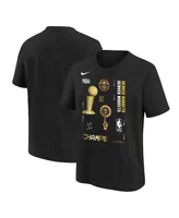 Big Boys Black Denver Nuggets 2023 Nba Finals Champions Celebration Expressive T-shirt