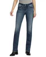 Silver Jeans Co. Women's Suki Mid Rise Slim Bootcut