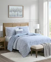 Madison Park Signature Harmony Oversized Reversible Matelasse 4 Piece Coverlet Set