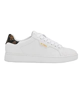 Guess Women's Renzy Easy Lace Up Sneakers with Logo Details