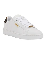 Guess Women's Renzy Easy Lace Up Sneakers with Logo Details