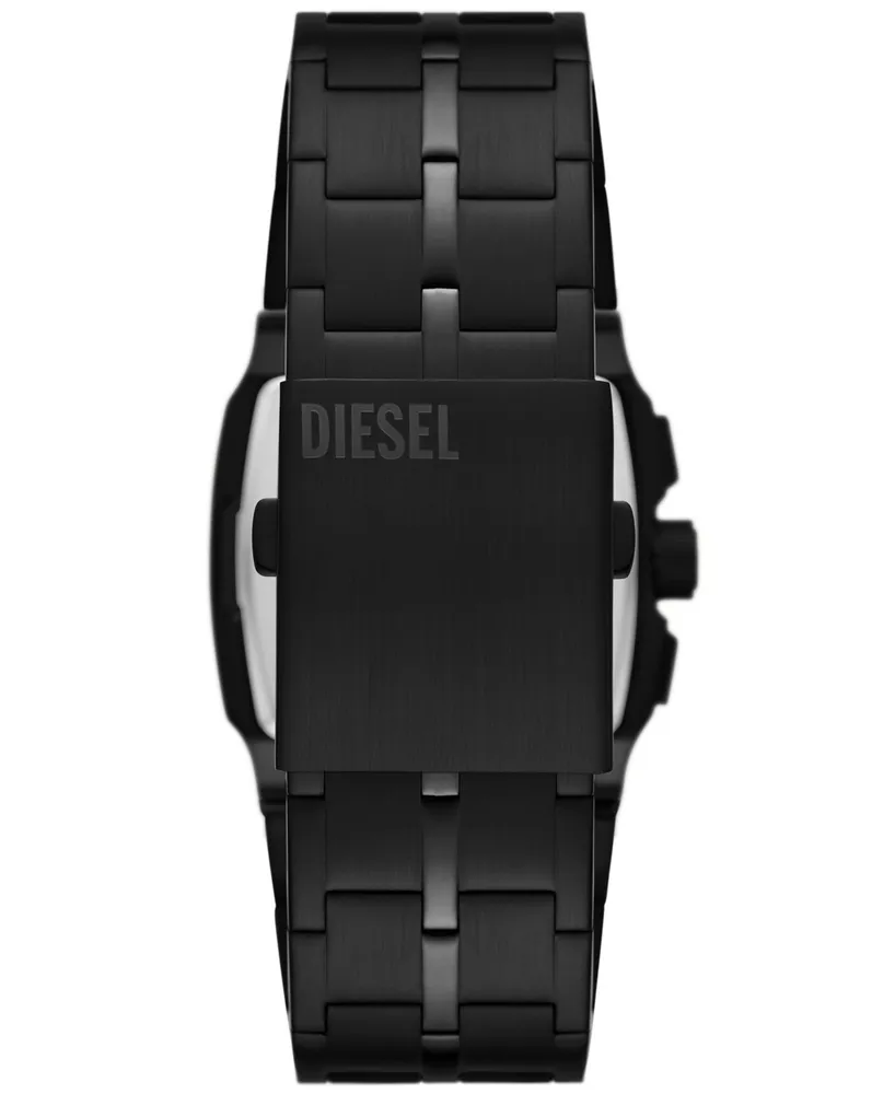 Diesel Men's Cliffhanger Quartz Chronograph Black Stainless Steel Watch 40mm