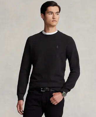 Polo Ralph Lauren Men's Textured Cotton Crewneck Sweater