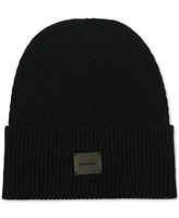 Calvin Klein Men's Side Transfer Cuff Beanie