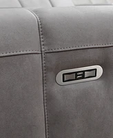 Trevor Fabric Power Recliner with Power Headrest