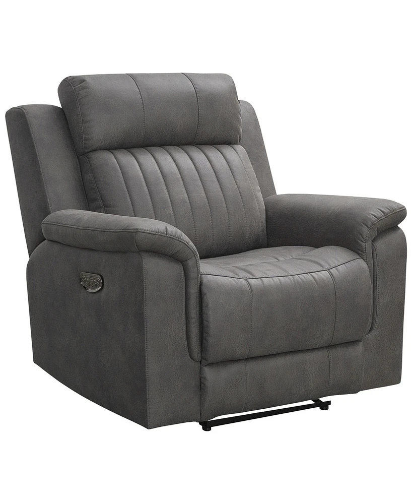 Gabrielle Fabric Power Recliner with Power Headrest