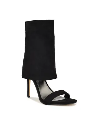 Nine West Women's Macken Stiletto Almond Toe Dress Sandals