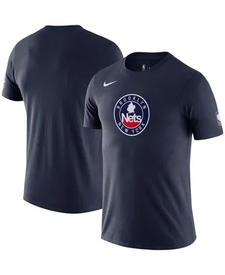 Men's Nike Navy Brooklyn Nets 2021/22 City Edition Essential Logo Performance T-shirt