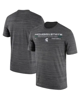 Men's Nike Charcoal Michigan State Spartans Velocity Legend Performance T-shirt