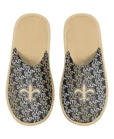 Youth Boys and Girls Foco New Orleans Saints Team Scuff Slippers