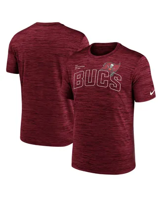 Men's Nike Red Tampa Bay Buccaneers Velocity Arch Performance T-shirt