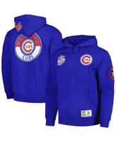 Men's Mitchell & Ness Royal Chicago Cubs City Collection Pullover Hoodie