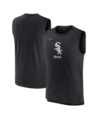 Men's Nike Black Chicago White Sox City Connect Muscle Tank Top