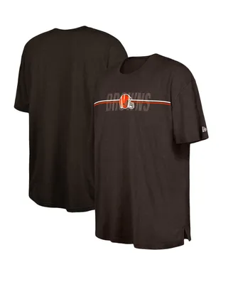 Men's New Era Brown Cleveland Browns 2023 Nfl Training Camp Big and Tall T-shirt