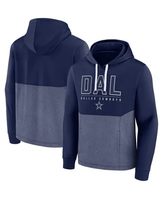 Dallas Cowboys Defender Evo Hoodie, Mens, M, Navy/Grey