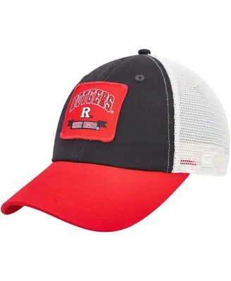 Men's Colosseum Charcoal Rutgers Scarlet Knights Objection Snapback Hat