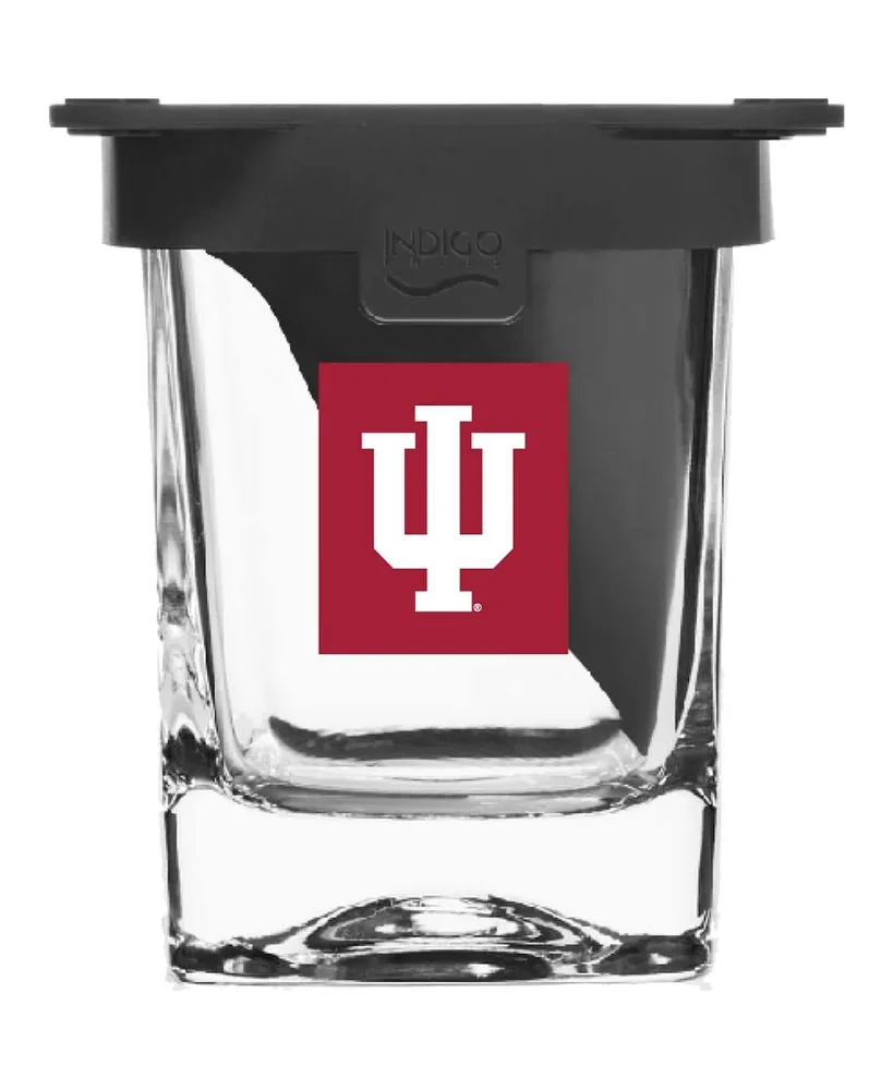 Indiana Hoosiers 10 Oz Ice Wedge Glass