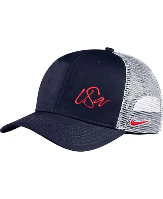 Men's Nike Navy Uswnt Classic99 Trucker Snapback Hat