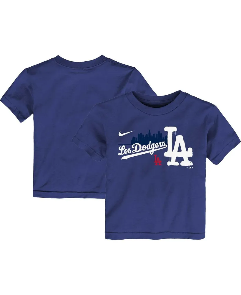 Nike Los Angeles Dodgers Royal City Connect Logo T-Shirt