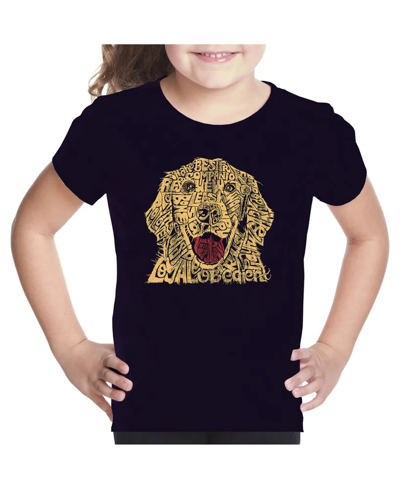 Big Girl's Word Art T-shirt