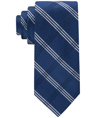 Tommy Hilfiger Men's Striped Grid Tie
