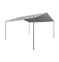 vidaXL Garden Gazebo Steel 157.5"x157.5"x102.4" Anthracite